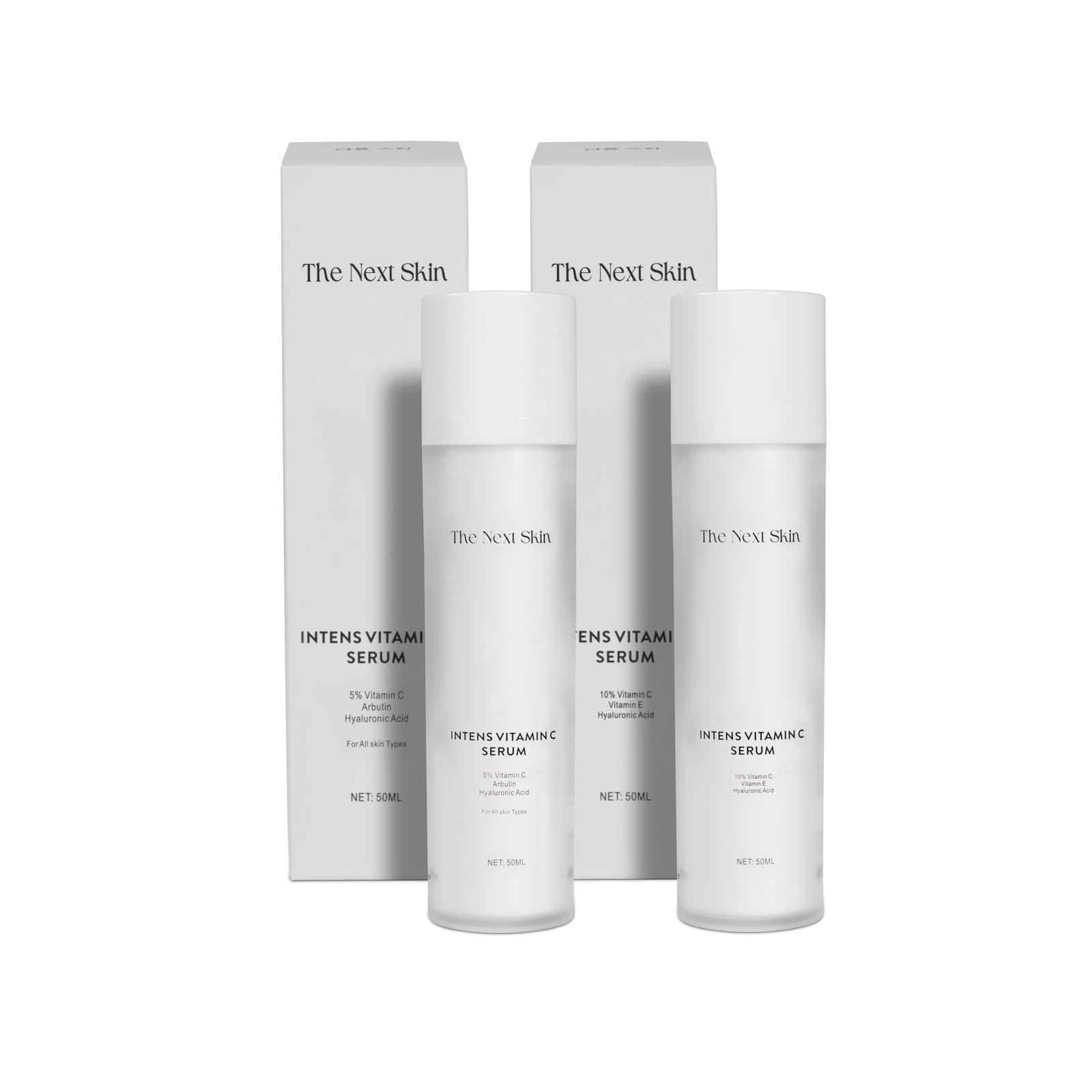 New In – Intens Vitamine C Serums with boxes